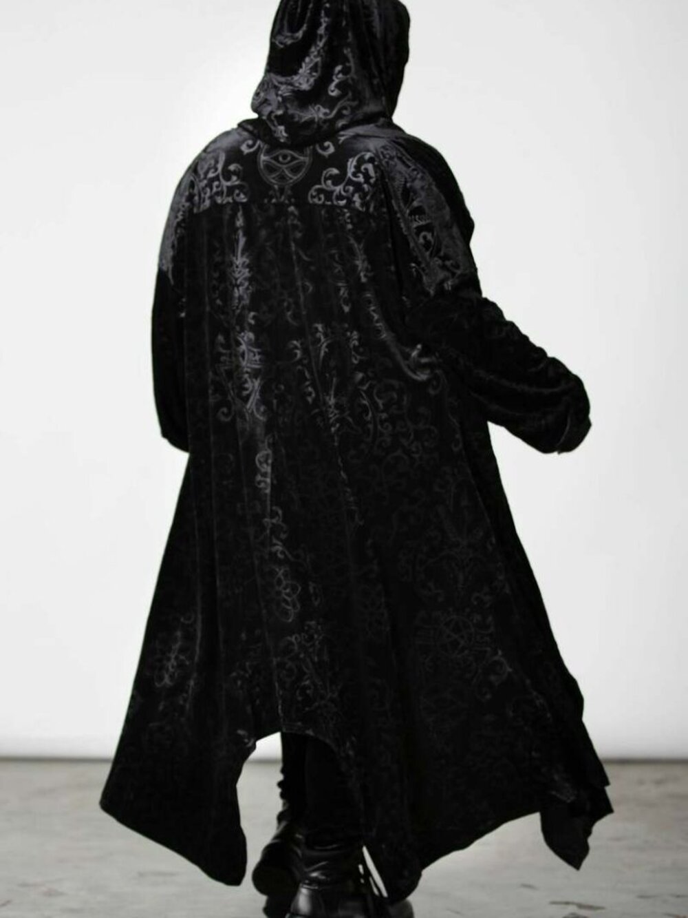 Killstar Blasphemia Longline Unisex Cardigan Size S